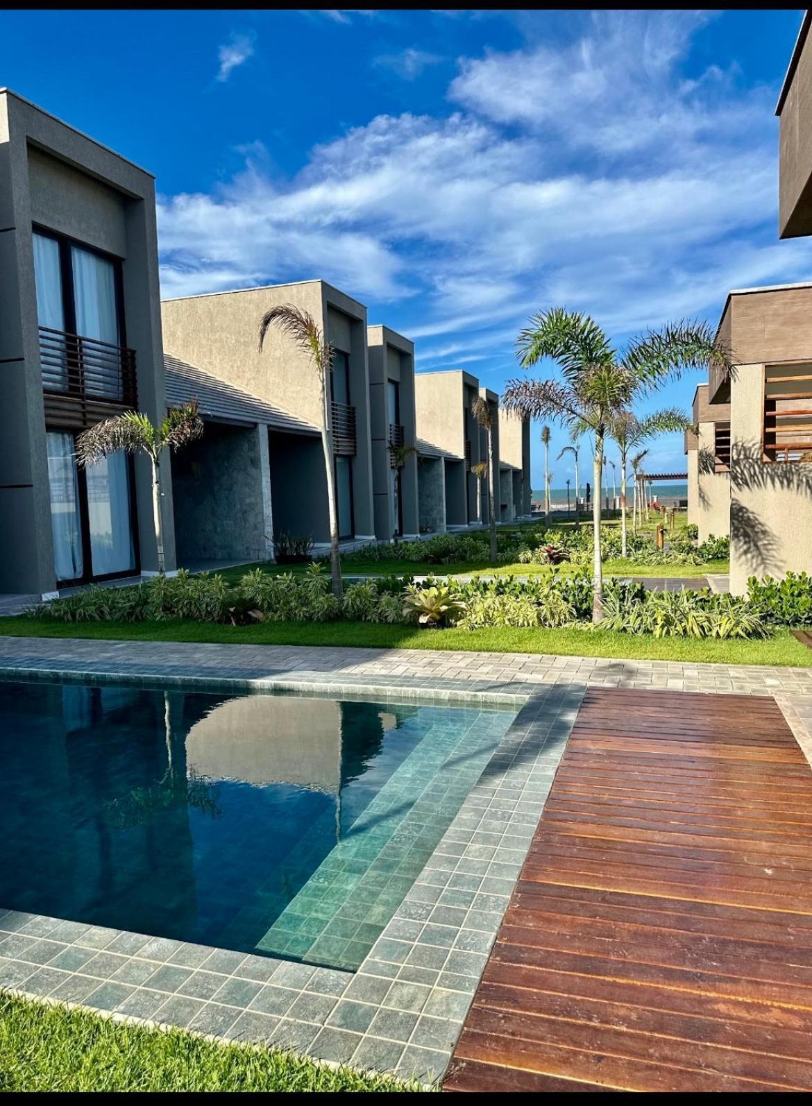 Casa Alto Padrao Beira Mar Ao Lado Do Zorah Beach Trairi - Flecheiras Buitenkant foto