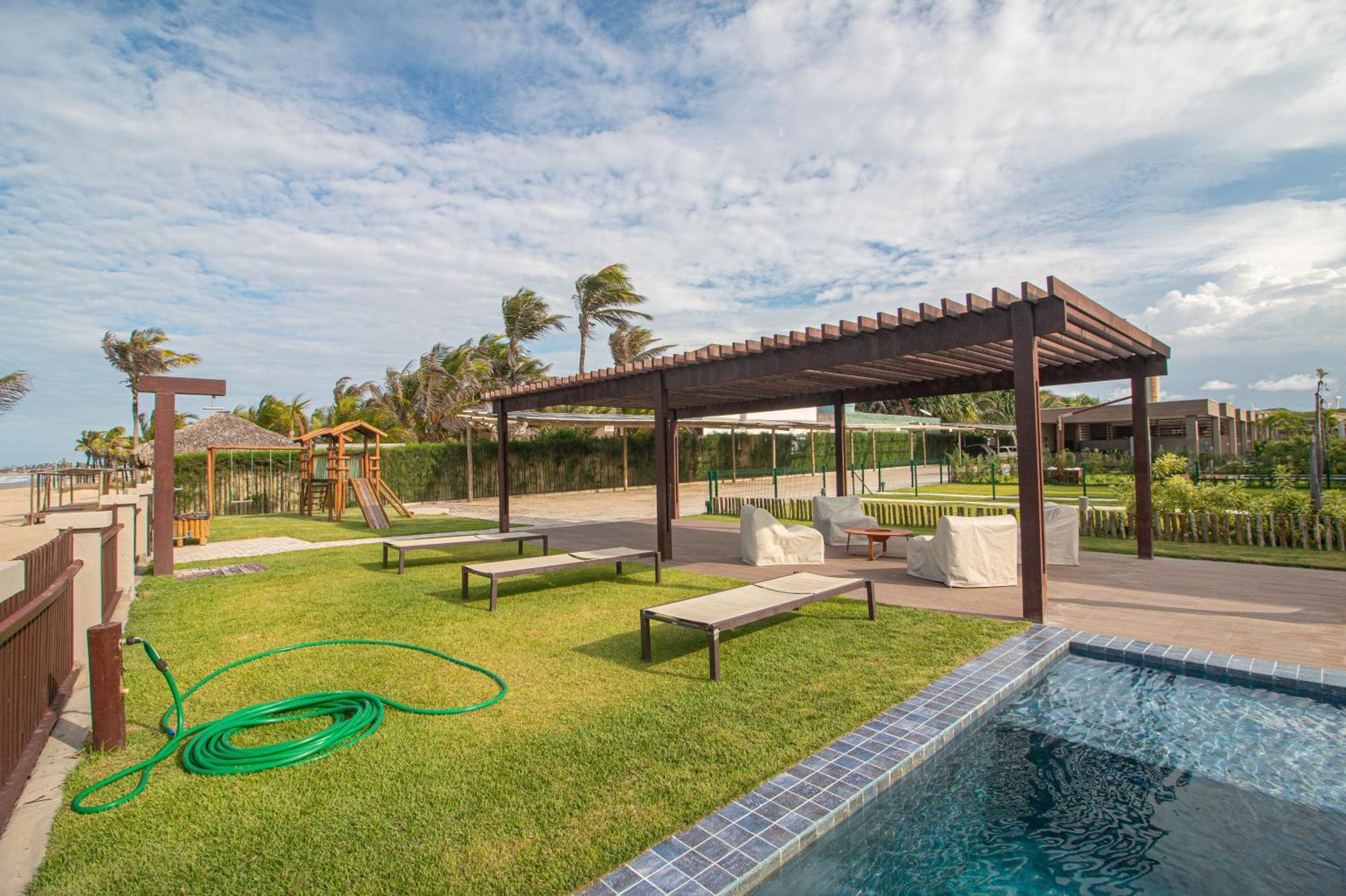 Casa Alto Padrao Beira Mar Ao Lado Do Zorah Beach Trairi - Flecheiras Buitenkant foto