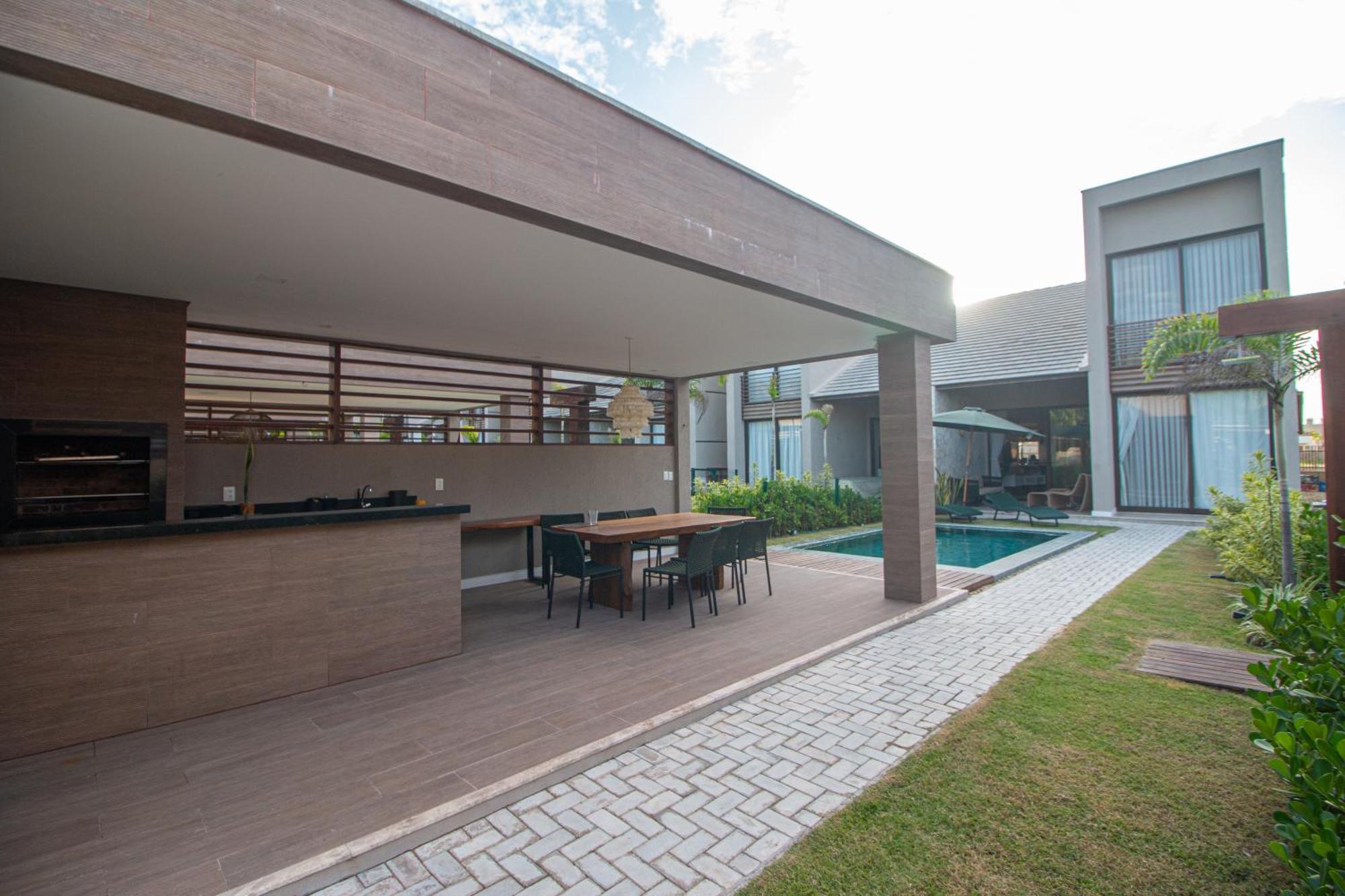 Casa Alto Padrao Beira Mar Ao Lado Do Zorah Beach Trairi - Flecheiras Buitenkant foto